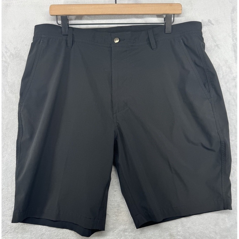 Footjoy FJ Performance Lightweight Golf‎ Shorts Black 9" Inseam Men's Size 36